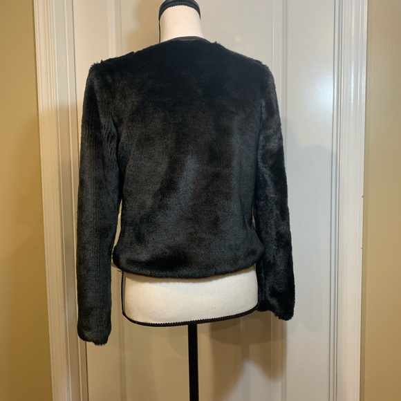 Capulet Women’s Vegan Fur Leather Trim Jacket XS - Picture 2 of 5